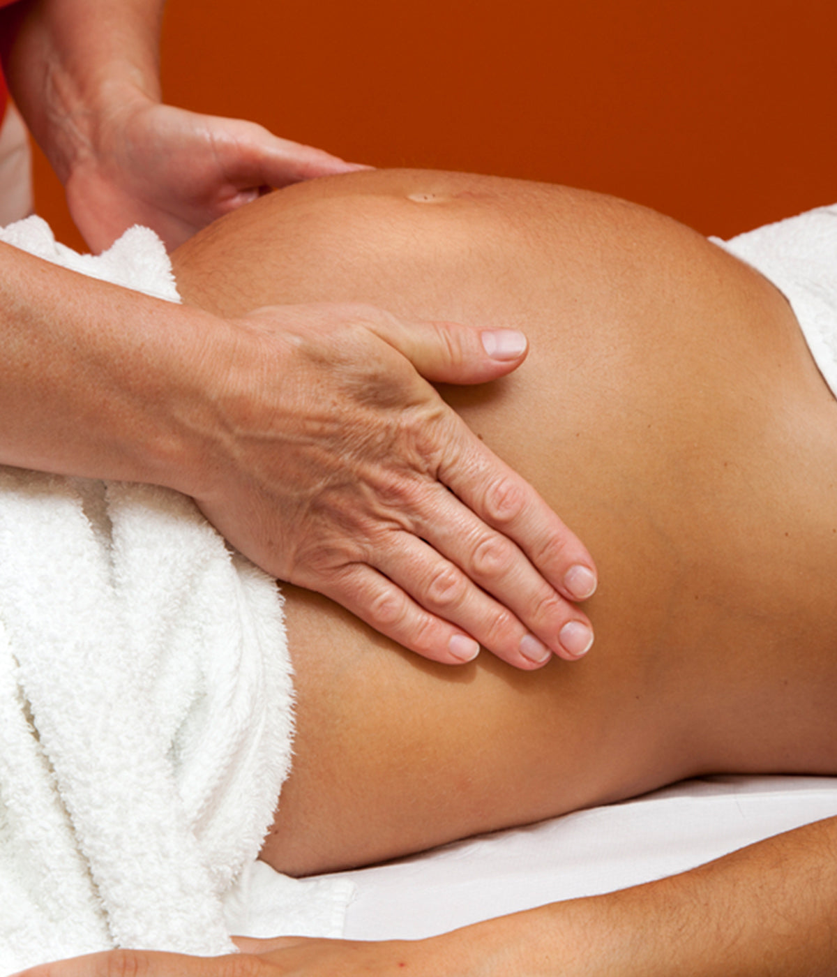 Lymphdrainage-Massage während der Schwangerschaft
